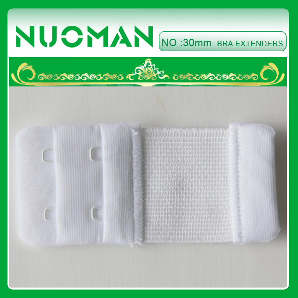 30mm 2 hook bra extender for ladies underwear