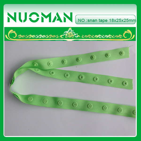 Snap button tape 18x25x25mm