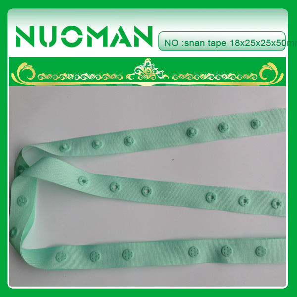 Snap button tape 18x25x25x50mm