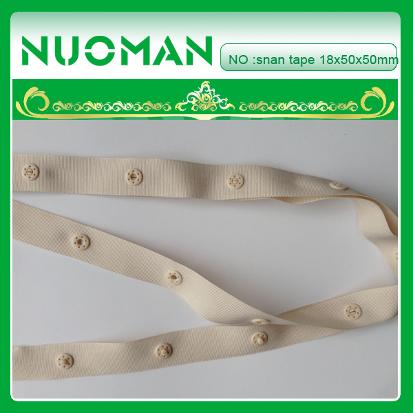 Snap button tape 18x50x50mm
