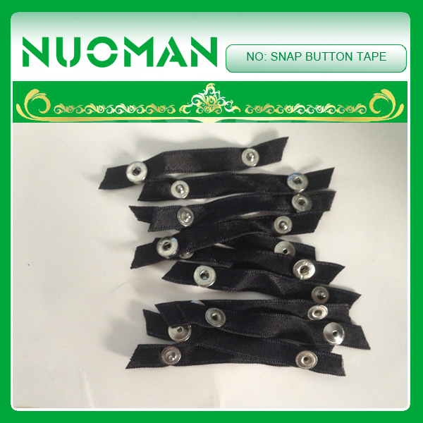 Snap button tape